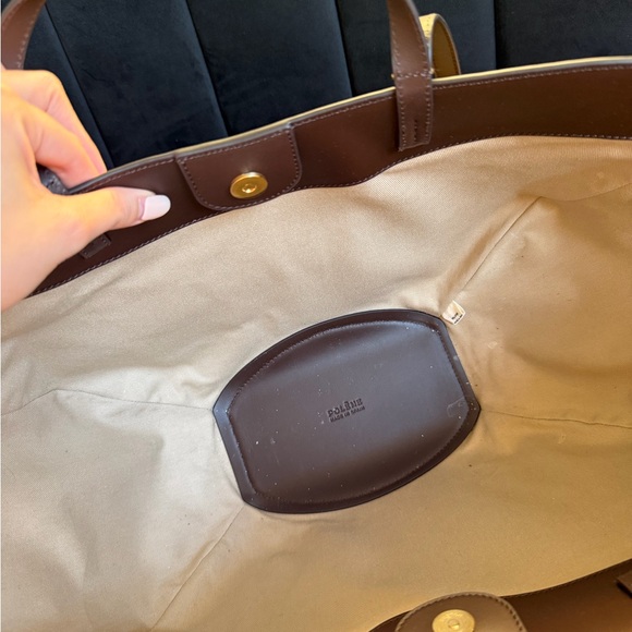 Polène Cyme Tote Bag in limited edition Alpaca - Picture 11 of 12